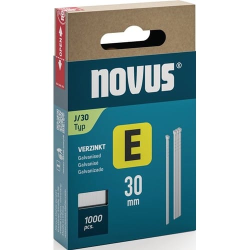 NOVUS Nägel E Typ J L.30mm Draht-B.1,2mm m.Kopf 1000 St.NOVUS