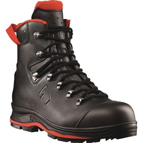 HAIX Sicherheitsstiefel TREKKER PRO 2.0 Gr.10 (45) schwarz/rot S3 HRO HI CI WR SRC