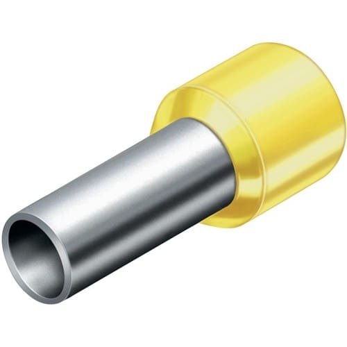 KNIPEX Aderendhülsencrimpzange PreciForce® L.220mm 0,25-6 (AWG 23-10) mm² brün.