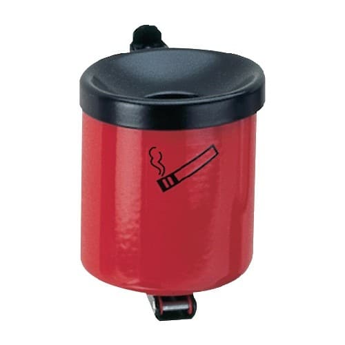 TKG Wandascher Ø150xH145mm rot m.Kippvorrichtung TKG