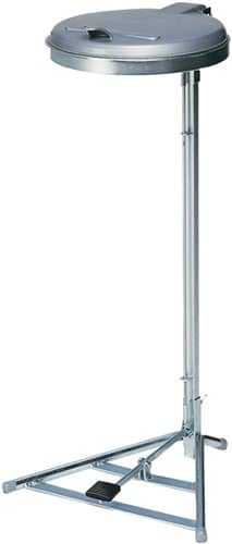 VAR Abfallsammler H1000xB490xT490mm 120l m.Fußpedal