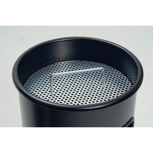 DURABLE Kombiascher Ø260xH620mm schwarz Stahlbl.DURABLE
