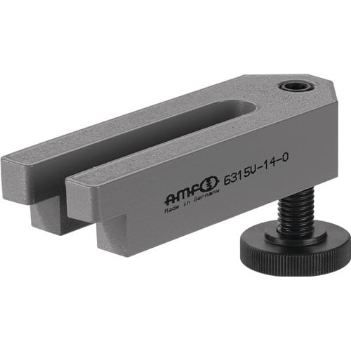 AMF Spanneisen Nr.6315V f.T-Nut 20+22mm L.200mm AMF