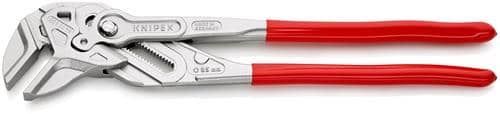 KNIPEX Zangenschlüssel L.400mm Spann-W.85mm verchr.Ku.-Überzug KNIPEX