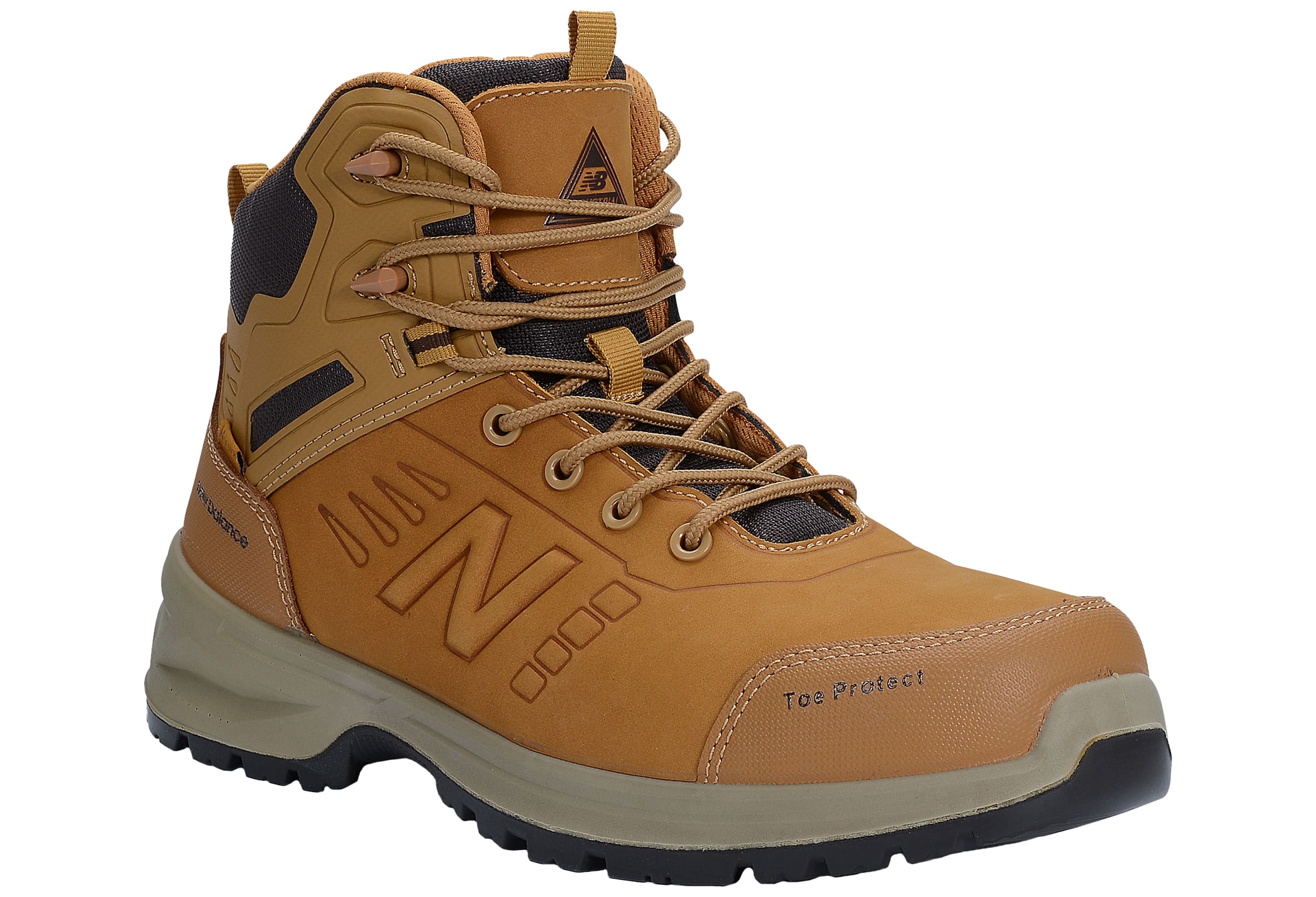 New Balance Calibre, Sicherheitsstiefel, S3L FO HRO SR SC, Weite 2E Gr. 45, wheat