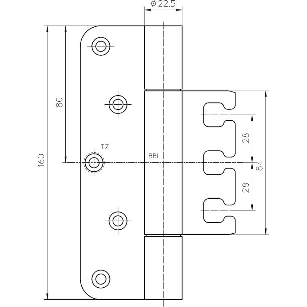 SIMONSWERK Objektband VARIANT® VX 7729/160,