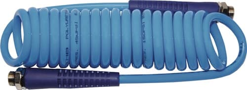 AEROTEC Spiralschlauch PRO ID 5mm AD 8mm L.3m blau 1/4 AG 1/4 AG AEROTEC