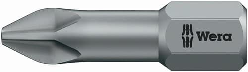 WERA Bit 851/1 TZ 1/4 Zoll PH 2 L.25mm Torsionszone,zähh.WERA