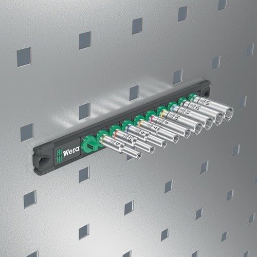 WERA Steckschlüsseleinsatzset Deep 1 9-tlg.Antr.6,3mm (1/4) Zoll WERA