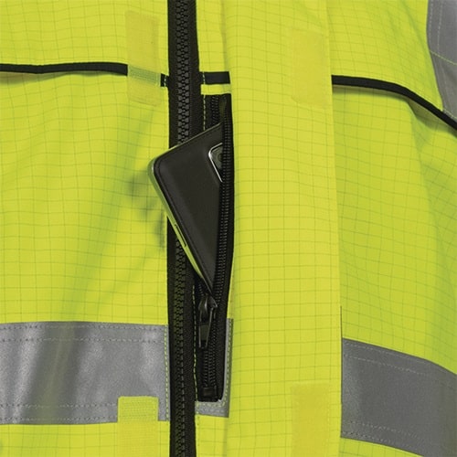 Multinorm-Parka Toivo gelb/marine ELYSEE