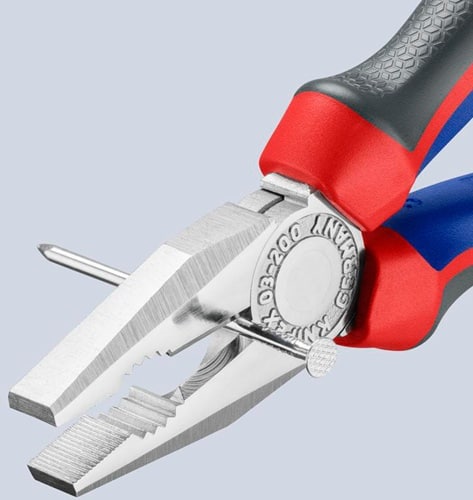 KNIPEX Kombizange L.200mm verchr.Comfort-Griffe KNIPEX