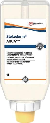 SC JOHNSON PROFESSIONAL Hautschutzcreme Stokoderm® Aqua PURE 1l silikon-/parfümfrei