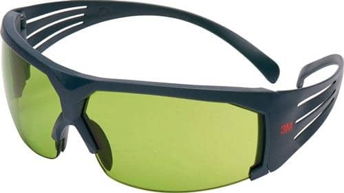 3M Schweißerbrille SecureFit™ 600 EN 166,EN 169 PC Bügel grau,Scheibe grün IR1,7 3M
