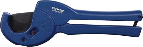 TECWERK Kunststoffrohrschere 0-42mm PP/PE/PB/PVDF/MLP/MSR/VPE/CPVC/PVC TECWERK