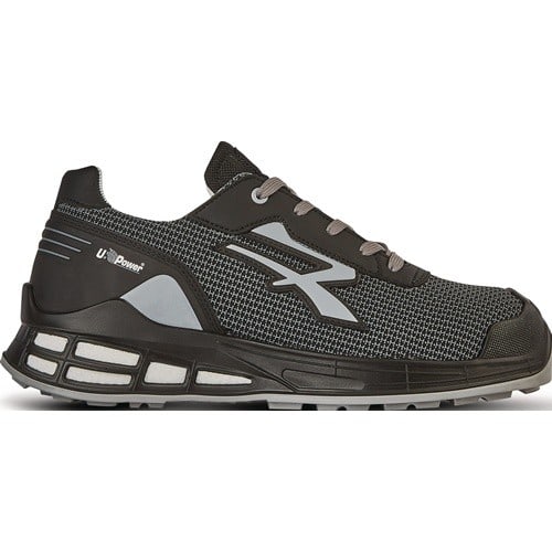 U.POWER Sicherheitshalbschuh Kaleo Gr.44 W.11 grau/grau S3S CI FO SR ESD