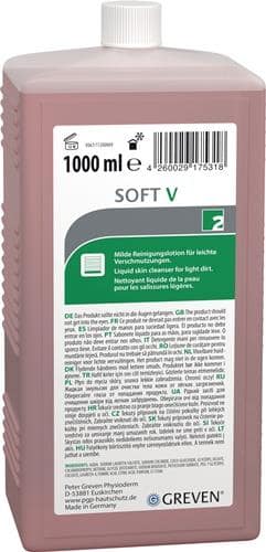 GREVEN Hautreinigungslotion GREVEN® SOFT V 1l Flasche f.9000 473 400