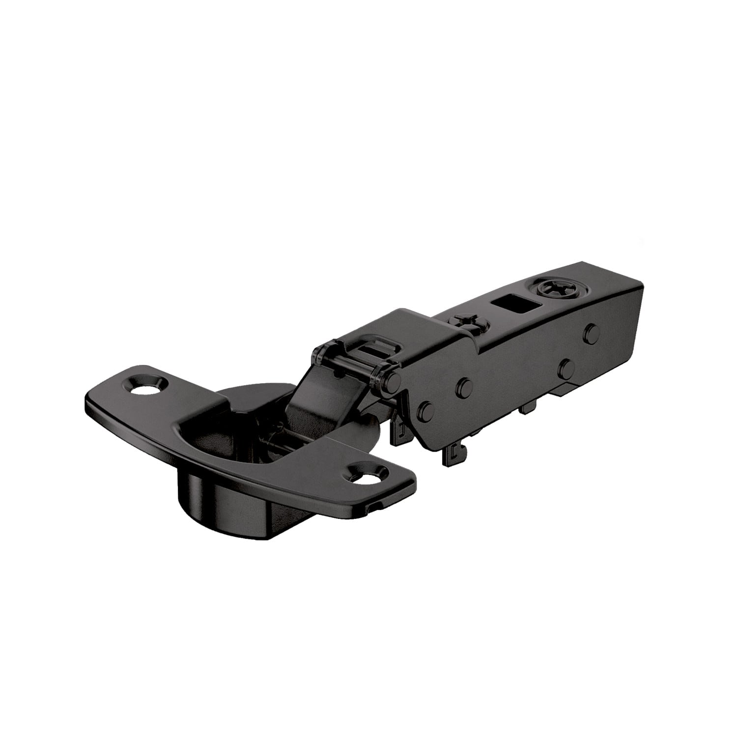 HETTICH Sensys Dicktürscharnier, Türdicke bis 32 mm, ohne Schließautomatik (Sensys 8661), obsidianschwarz, 9091759