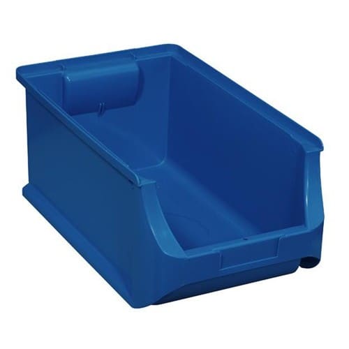 ALLIT Sichtlagerkasten ProfiPlus L355xB205xH150mm PP blau stapelbar ALLIT