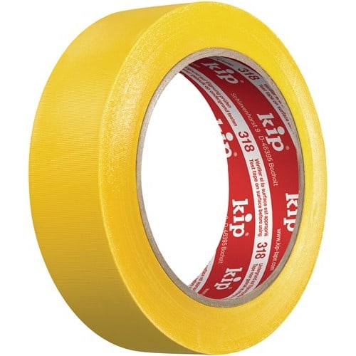 KIP PVC Schutzband 318 gelb L.33m B.50mm Rl.KIP