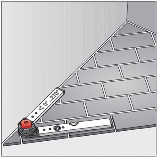 Winkelmessgerät WINKELSTAR Messbereich 0-270 ° BMI