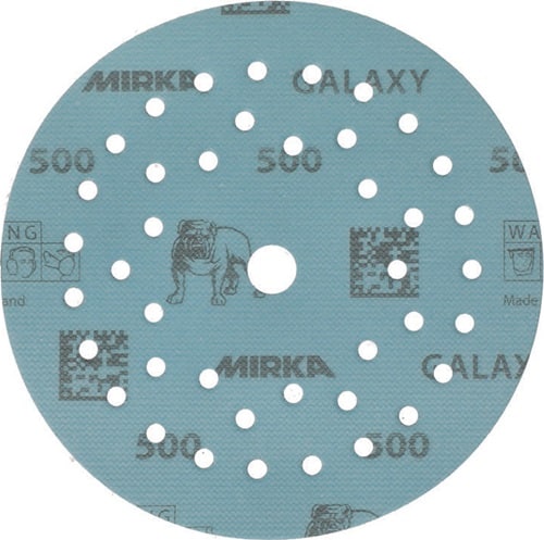 MIRKA Haftschleifscheibe GALAXY Grip Multifit 125mm K.500 f.HO/Metall/Lack/Ku.