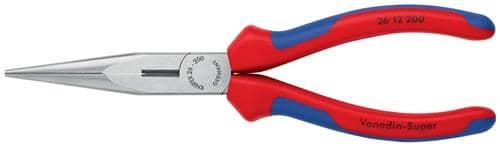 KNIPEX Flachrundzange L.200mm pol.ger.Comfort-Griff KNIPEX
