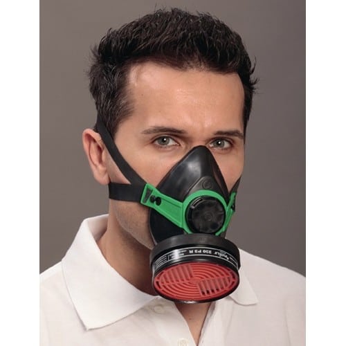 EKASTU Atemschutzhalbmaske Polimask 230 EN 140 o.Filter Universalgröße EKASTU