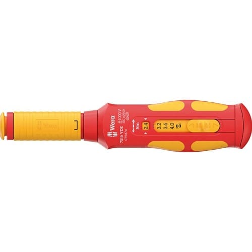 WERA Drehmomentschraubendreher 7516 VDE Kraftform Safe-Torque Speed 9mm WERA