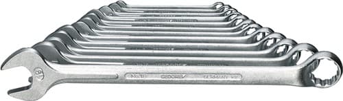 GEDORE Ringmaulschlüsselsatz 1 B-08 8-tlg.SW 10-24mm Form B CV-Stahl GEDORE