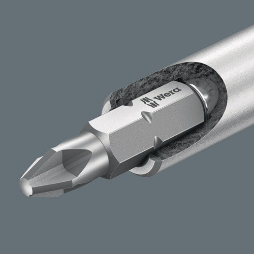 WERA Magazinbithalter Kraftform Kompakt 27 RA 1 6-tlg.BZT Schlitz/PH/PZD WERA