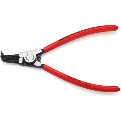 KNIPEX Außensicherungsringzange A 21 f.Wellen D.19-60mm 90Grad gew.pol.L.170mm KNIPEX