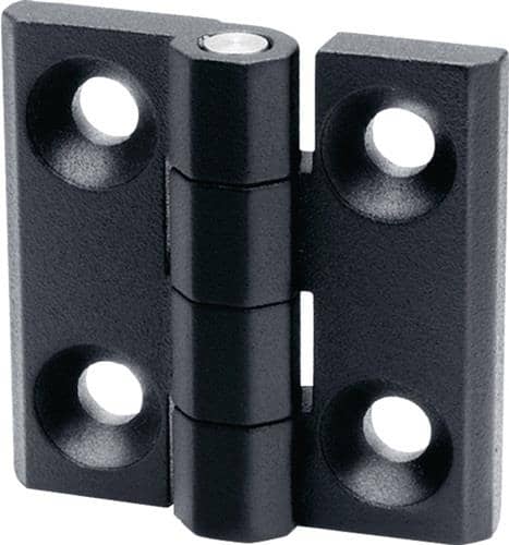 GANTER Scharnier GN 237 H.60mm B.60mm S.8mm Zink-Druckguss besch.GANTER