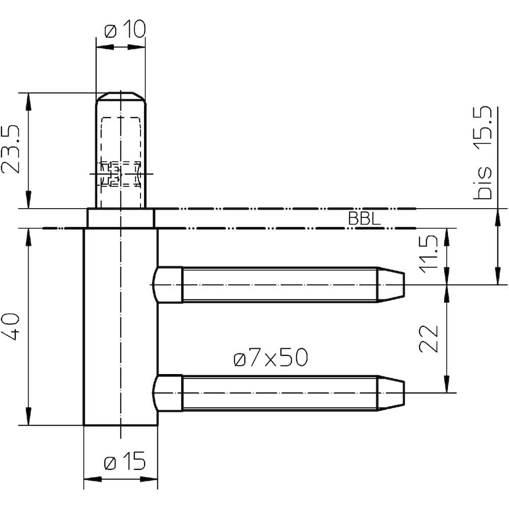 SIMONSWERK Rahmenteil VARIANT® V 3400 WF HV Stop,