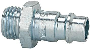 RIEGLER Stecknippel STA verz.Stecker DN 7,2-7,8 AG G 1/4 Zoll SW 17mm RIEGLER