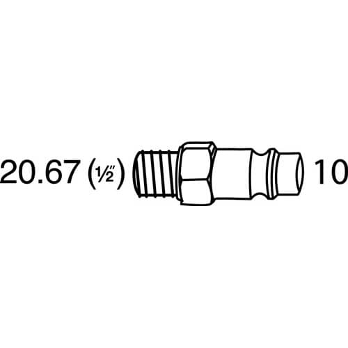 HAZET Druckluftschlagschrauber 9014PS-1 25,4mm (1Zoll) A4-kt.2712 Nm HAZET