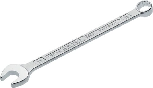 HAZET Ringmaulschlüssel 600N SW 15mm L.218mm Form A Spezialstahl HAZET
