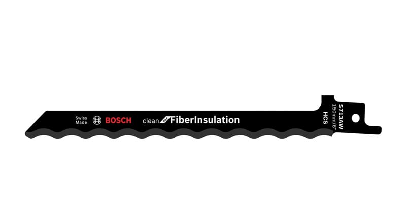 BOSCH Säbelsägeblatt S 713 AW, Clean for Fibre Insulation, 2er-Pack