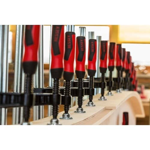 BESSEY Temperguss-Schraubknecht TGK-2K Spann-W.1000mm A.120mm 2K-Griff 35x11mm BESSEY