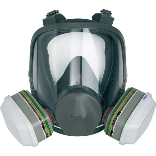 3M Atemschutzvollmaske 6800 – Serie 6000 EN 136 o.Filter Gr.M 3M