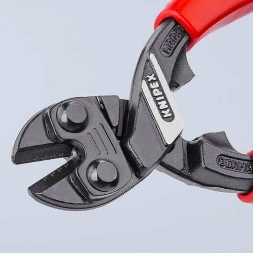 KNIPEX Kompaktbolzenschneider CoBolt L.200mm Mehrkomp.-Hülle ger.Form 0 o.Aussparung