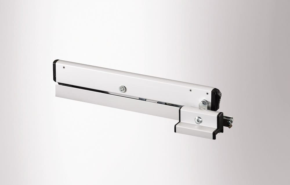 GEZE Schere OL90N, mit Standard-Flügelbock, Aluminium, 030373