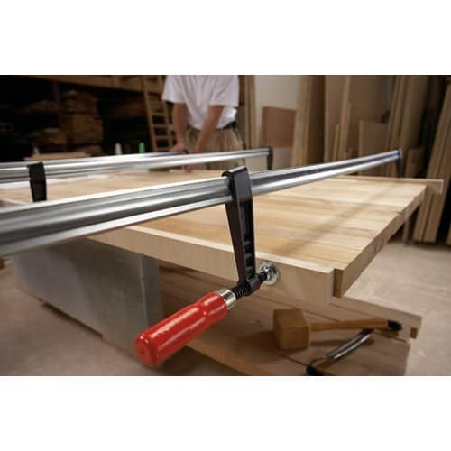 BESSEY Temperguss-Schraubzwinge TGK Spann-W.400mm A.120mm Holzgr.35x11mm BESSEY