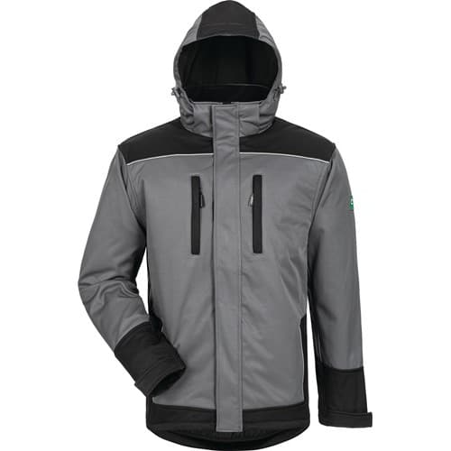 ELYSEE Wintersoftshelljacke Ajax Gr.XXL grau/schwarz ELYSEE