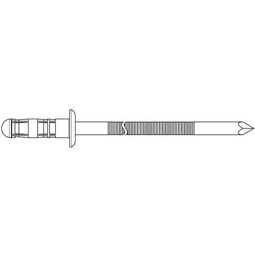 GESIPA Blindniet PolyBulb® Nietschaft dxl 4,8x16mm Alu./STA 250 St.GESIPA