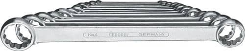GEDORE Doppelringschlüsselsatz 4-8 8-tlg.SW 6-22mm ger.GEDORE