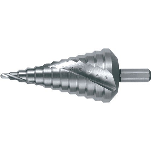 RUKO Stufenbohrer Bohrber.4-39mm HSS-Co5 Spiralnut Z.2 Stufen 12 RUKO