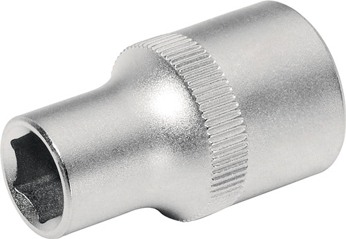 TECWERK Steckschlüsseleinsatz 1/2 Zoll 6-kant SW 10mm L.40mm TECWERK