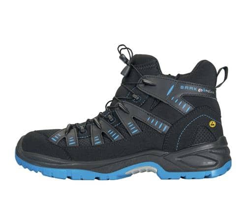 Sicherheitsstiefel Hudson Gr.45 schwarz/blau S1P SRC ESD EN20345 Textil BAAK