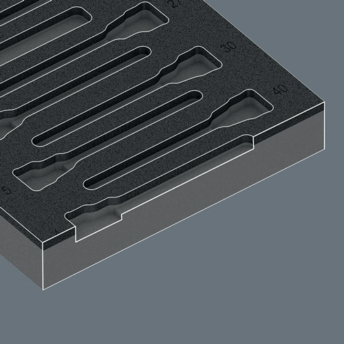Werkzeugmodul 9723 22-tlg.WERA