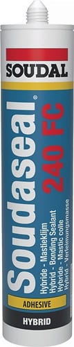 SOUDAL Kleb- u.Dichtstoff Soudaseal 240FC grau 290ml Kartusche SOUDAL